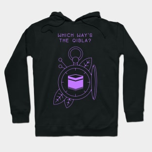 Which Way's The Qibla? - Purple Hoodie